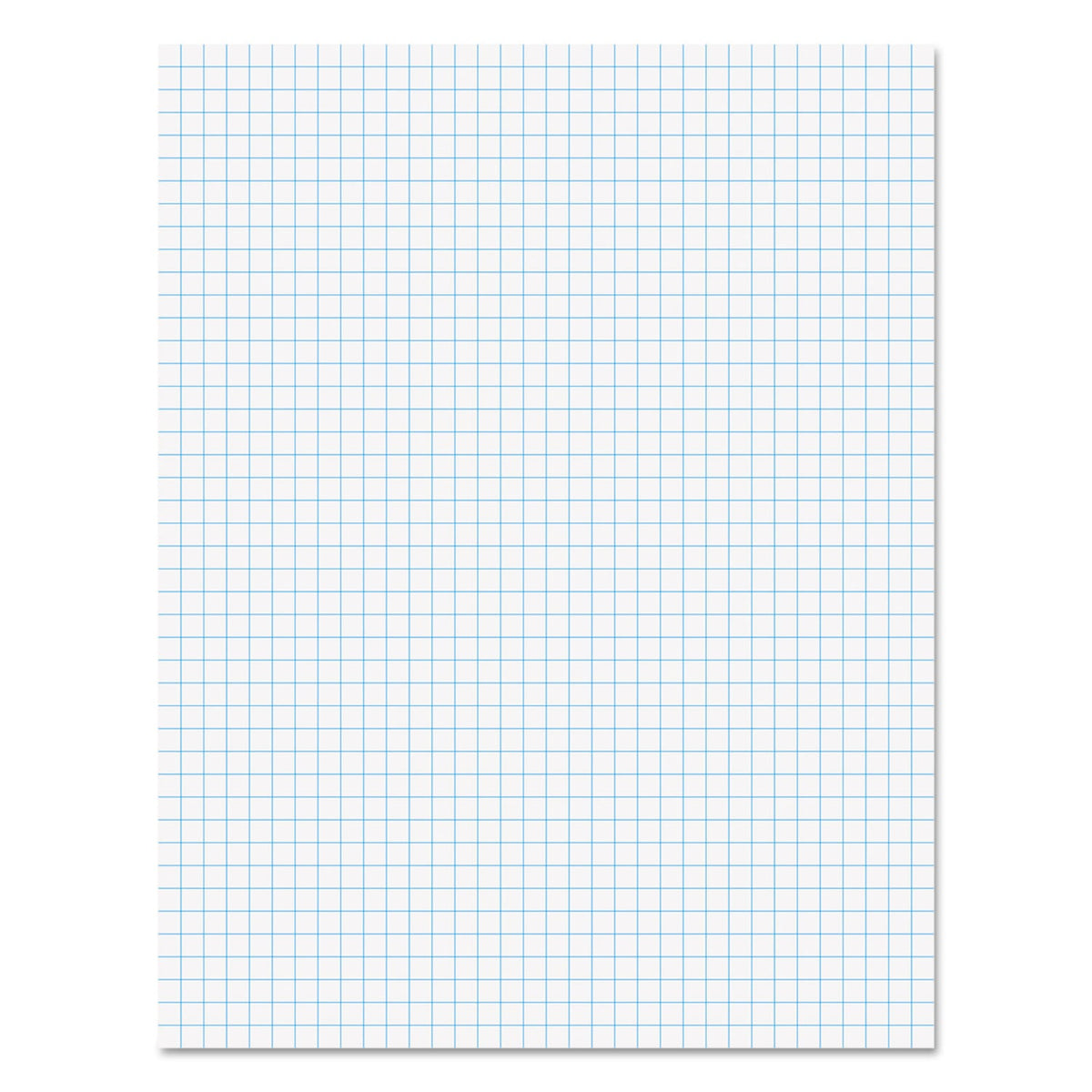 Ampad Quadrille Pads, Quadrille Rule (4 sq/in), 50 White (Standard 15 lb Bond) 8.5 x 11 Sheets