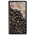 Justin Floral Bull (Brown) - Men's Rodeo Wallet