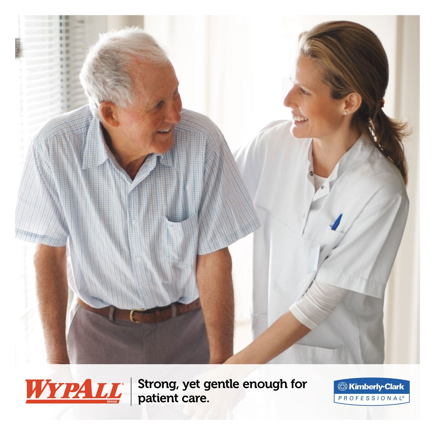 WypAll X50 Cloths, 1/4 Fold, 12.5 x 10, White, 26/Pack, 32 Packs/Carton