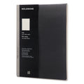 Moleskine Professional Pad, Medium/College Rule, Black Cover, 96 Ivory 8.5 x 11 Sheets