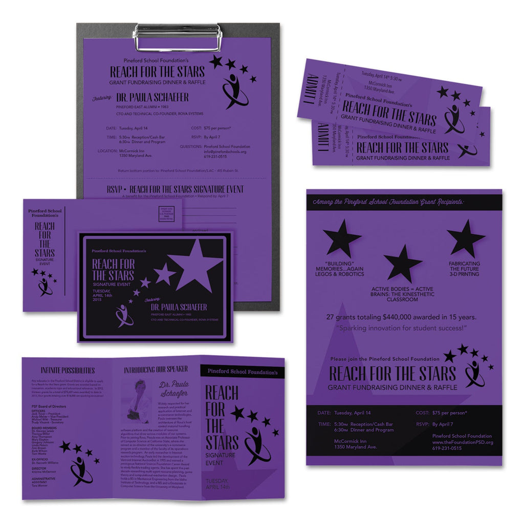 Astrobrights Color Cardstock, 65 lb Cover Weight, 8.5 x 11, Gravity Grape, 250/Pack