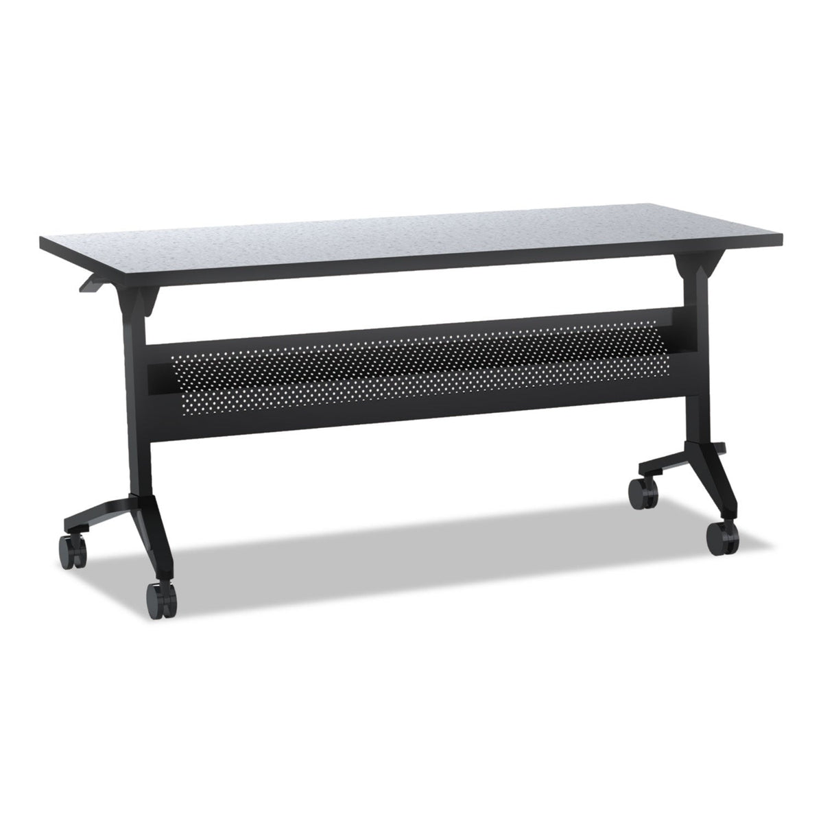 Safco Flip-n-Go Table Top, Rectangular, 60w x 18d, Folkstone