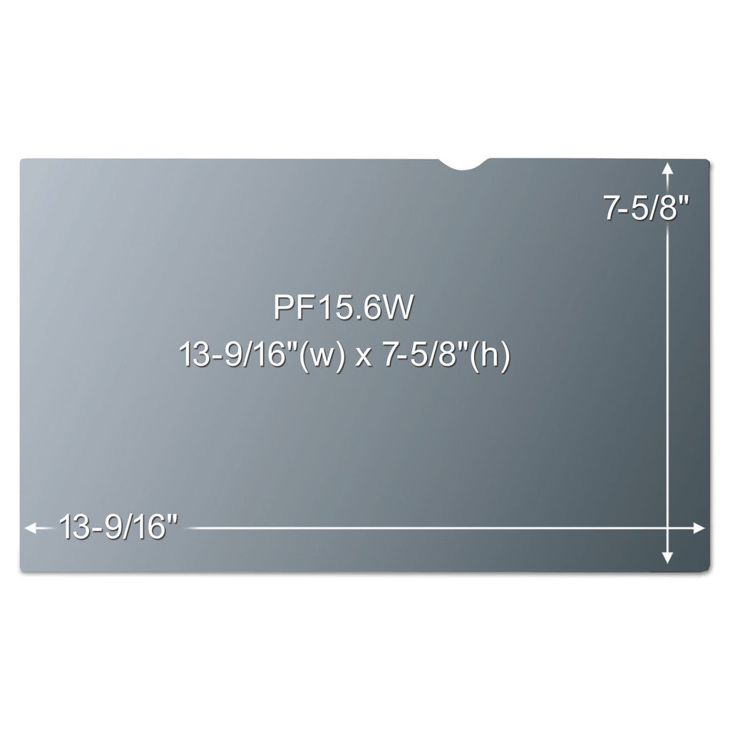 3M Touch Compatible Blackout Privacy Filter for 14" Widescreen LCD, 16:9 Aspect Ratio