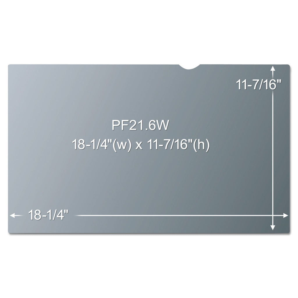 3M Frameless Blackout Privacy Filter for 21.6" Widescreen Monitor, 16:10 Aspect Ratio