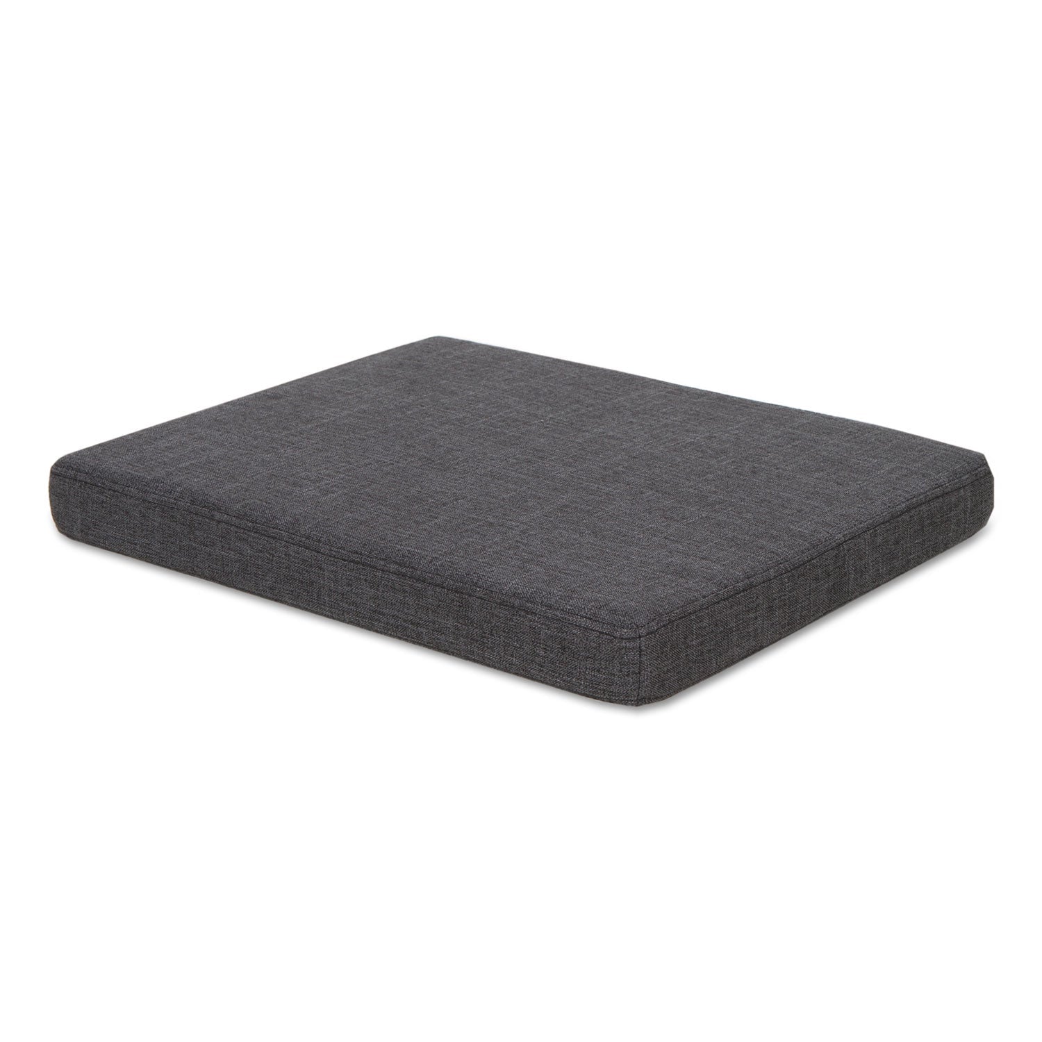 Alera Pedestal File Seat Cushion, 14.88 x 19.13 x 2.13, Smoke