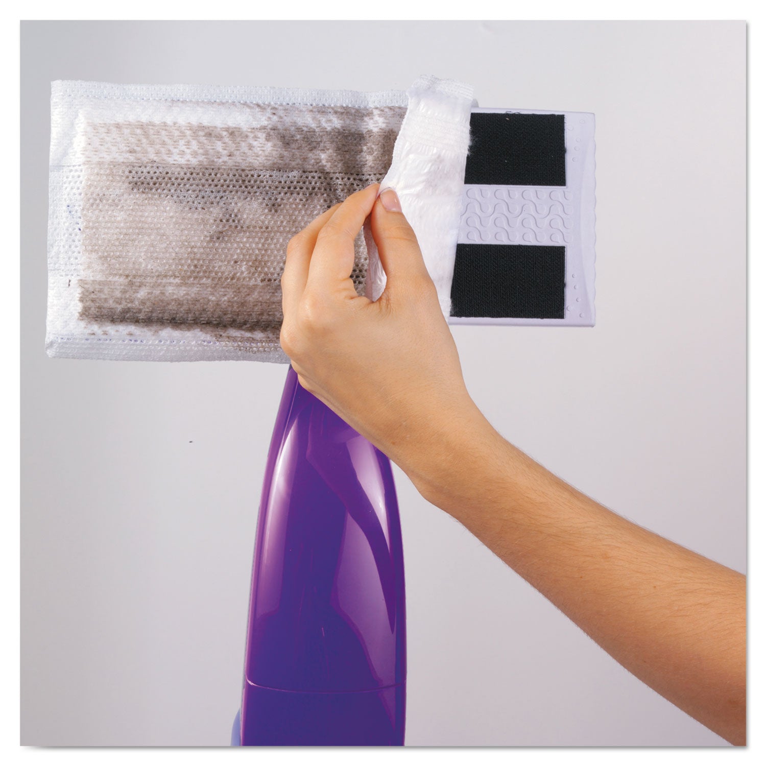 Swiffer WetJet System Refill Cloths, 11.3" x 5.4", White, 24/Box, 4/Carton