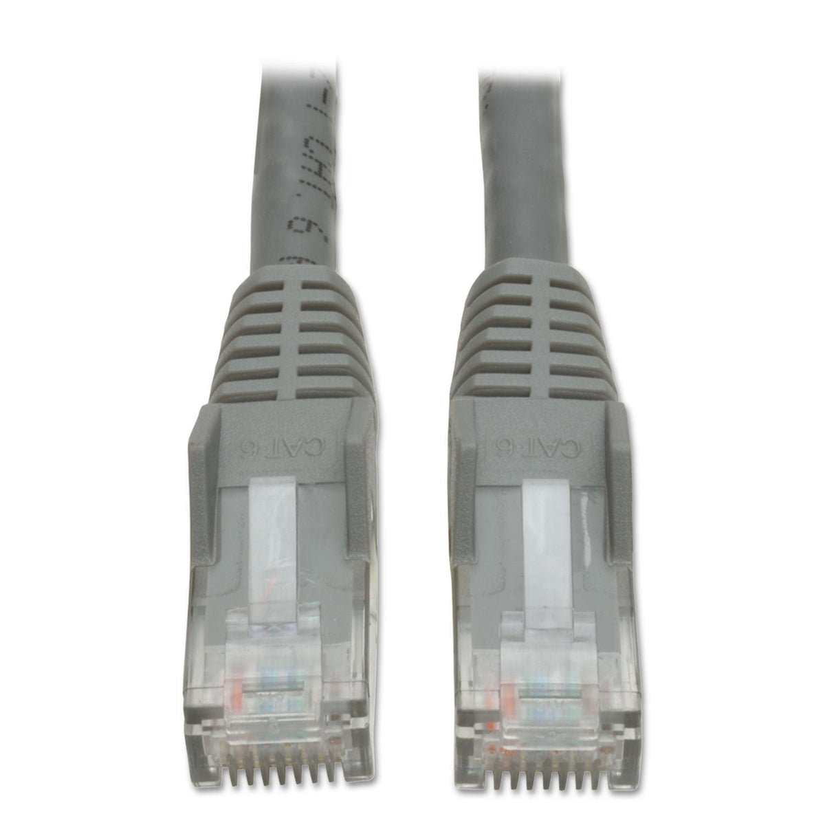Tripp Lite CAT6 Gigabit Snagless Molded Patch Cable, 10 ft, Gray