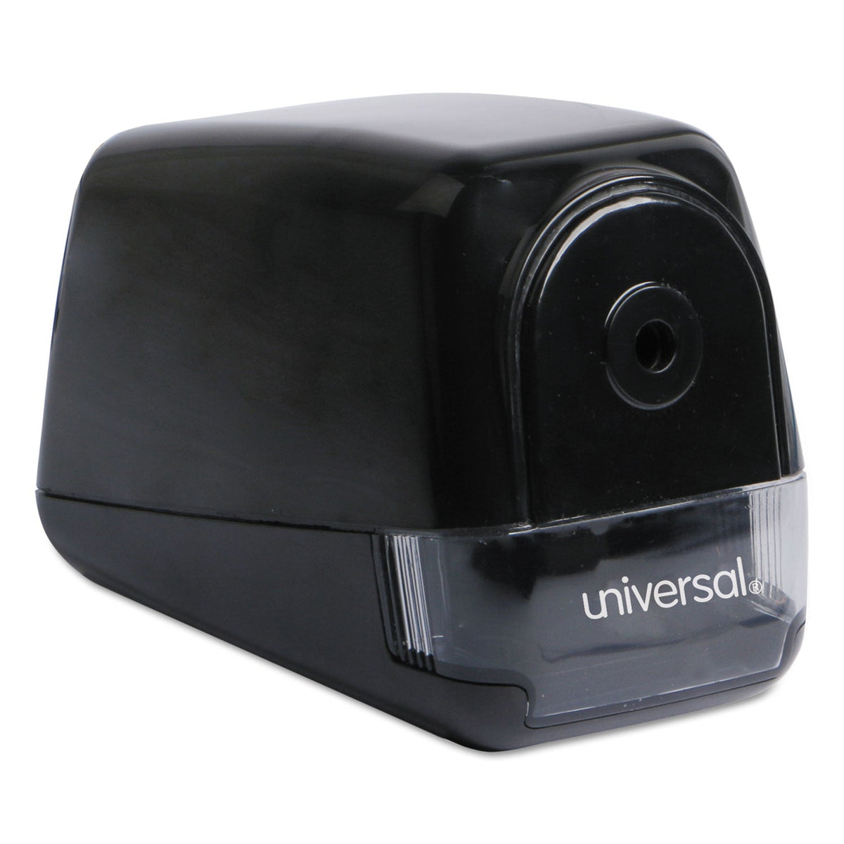 Universal Electric Pencil Sharpener, AC-Powered, 3.13 x 5.75 x 4, Black