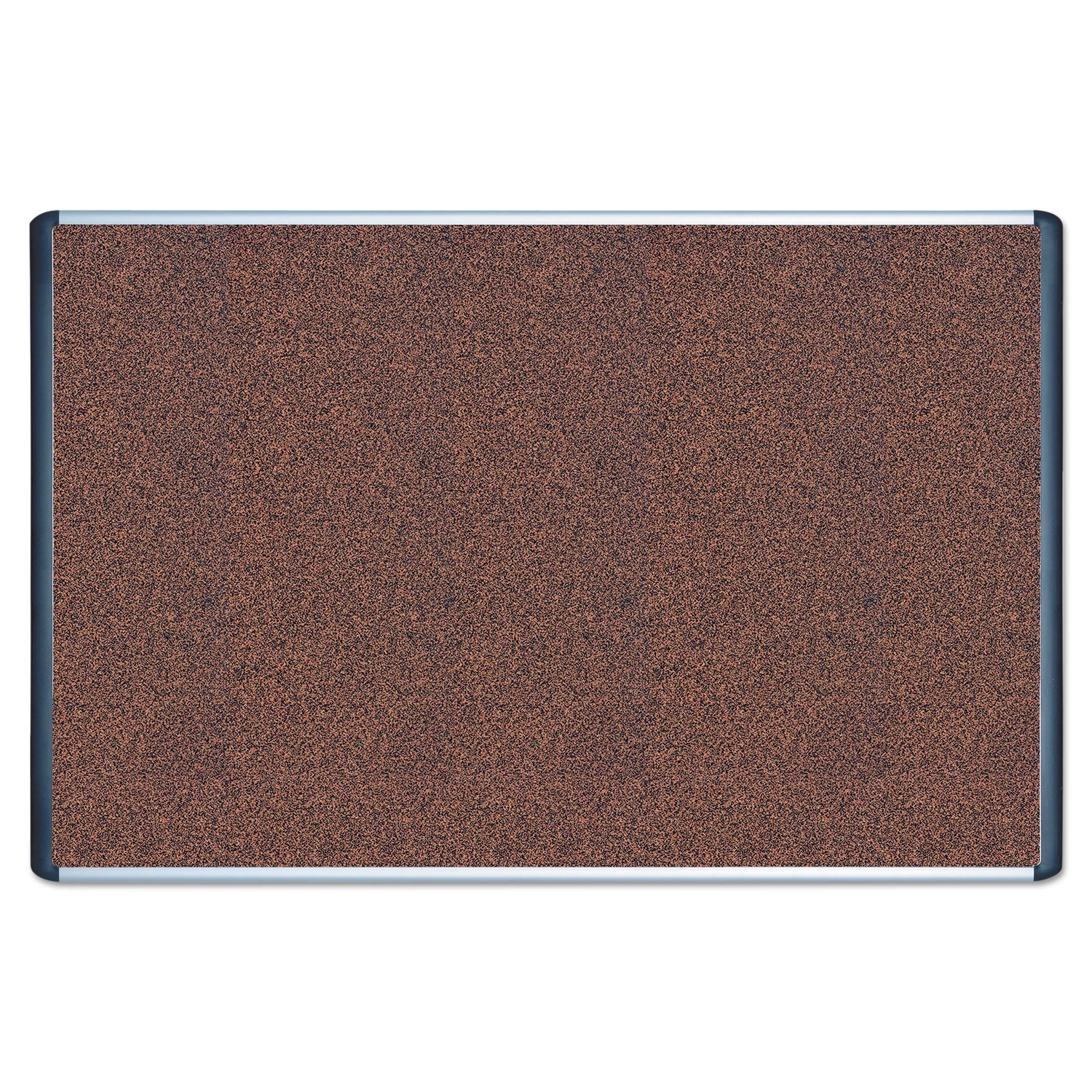 MasterVision Tech Cork Board, 48x72 Silver/Black Frame