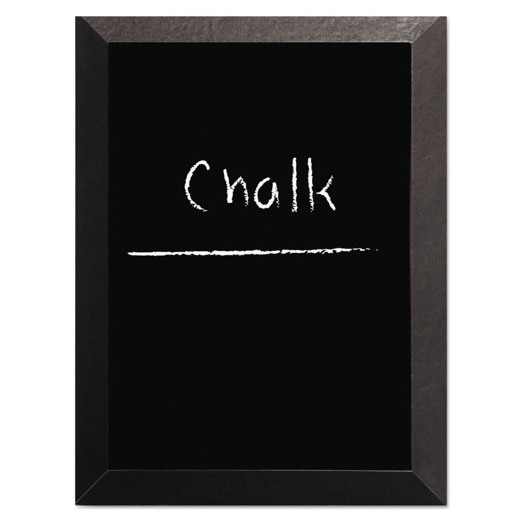 MasterVision Kamashi Chalk Board, 48 x 36, Black Frame