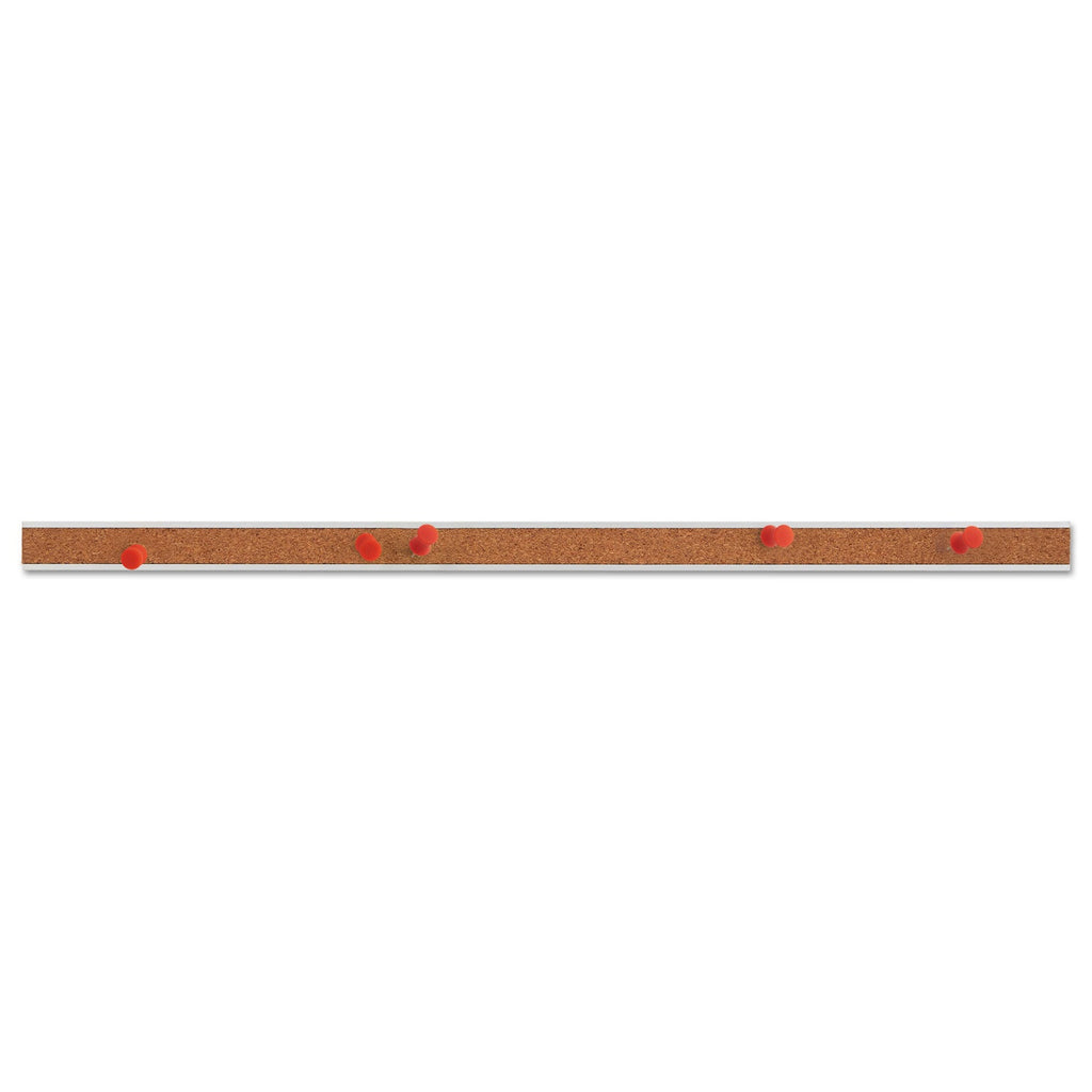 Universal Cork Bulletin Bar, Brown, 18 x 1