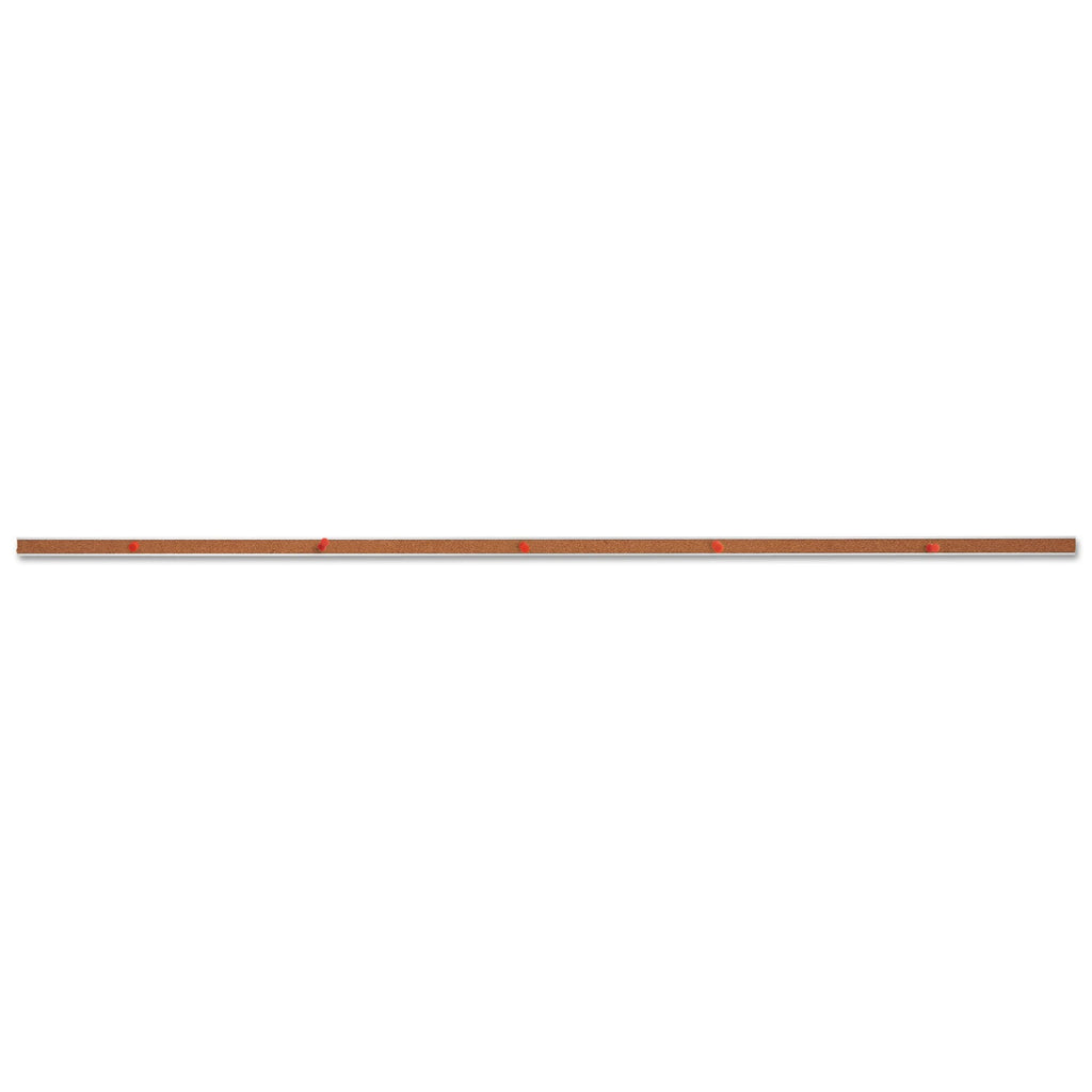 Universal Cork Bulletin Bar, Brown, 48 x 1