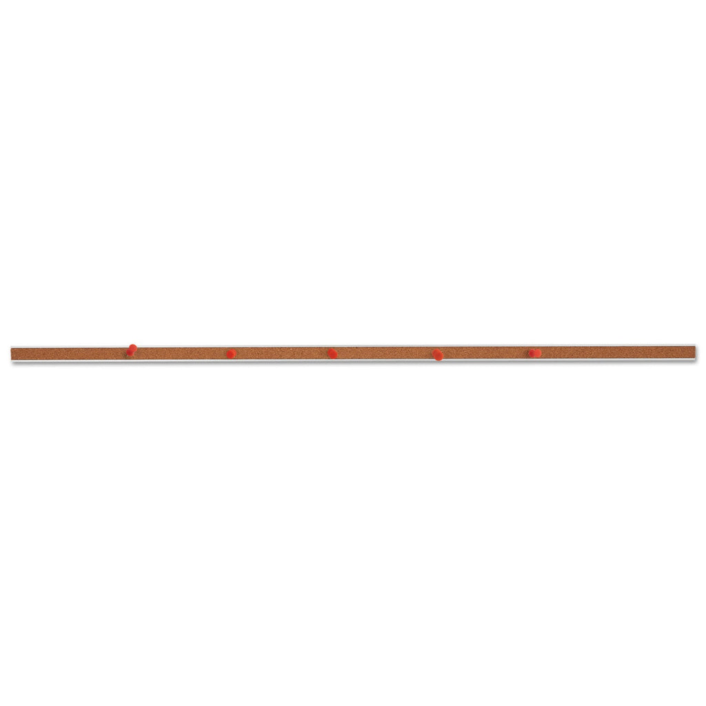 Universal Cork Bulletin Bar, Brown, 36 x 1