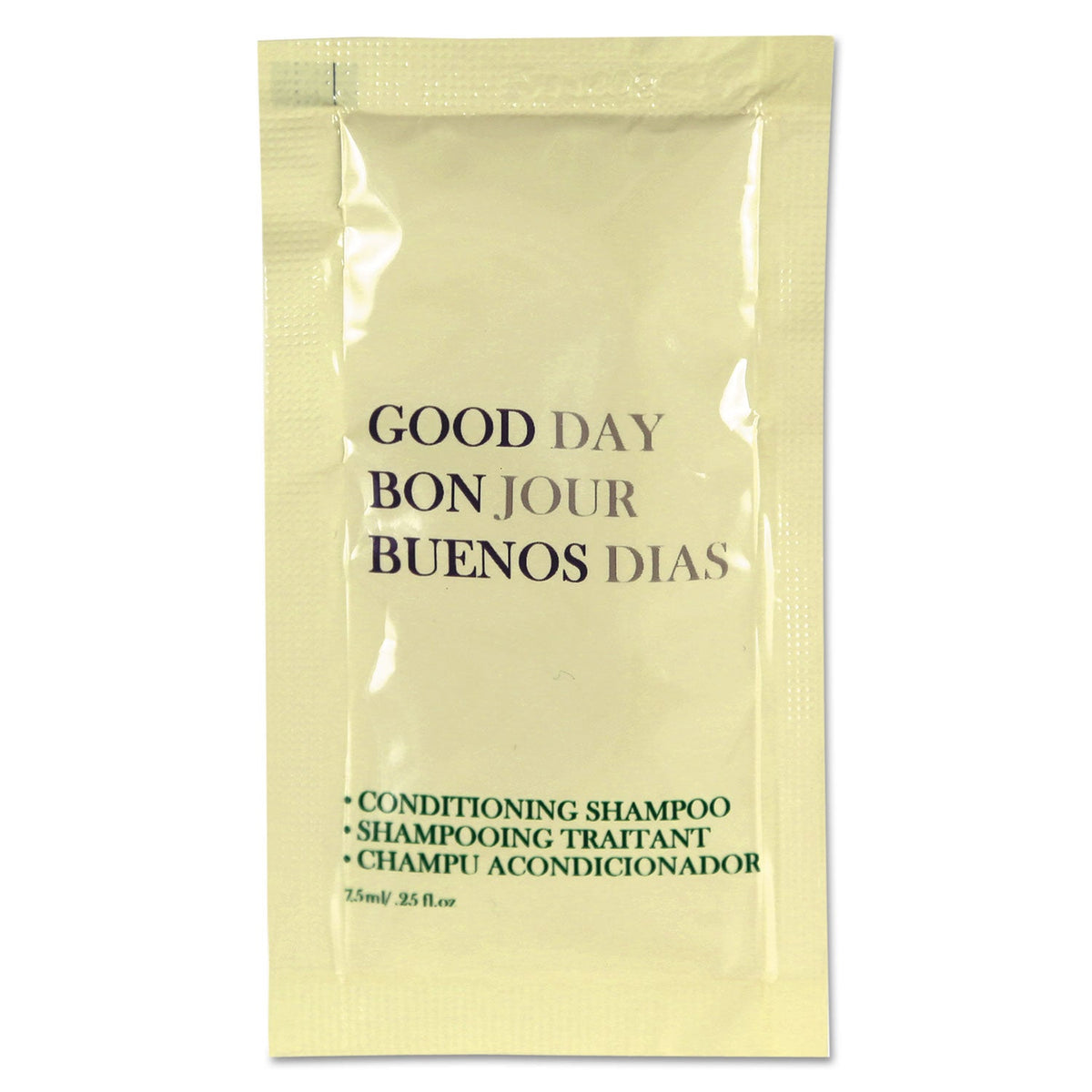 Good Day Conditioning Shampoo, Fresh, 0.25 oz Tube, 500/Carton