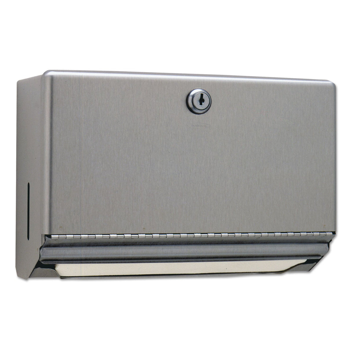Bobrick Surface-Mounted Paper Towel Dispenser, 10.75 x 4 x 7.06, Stainless Steel