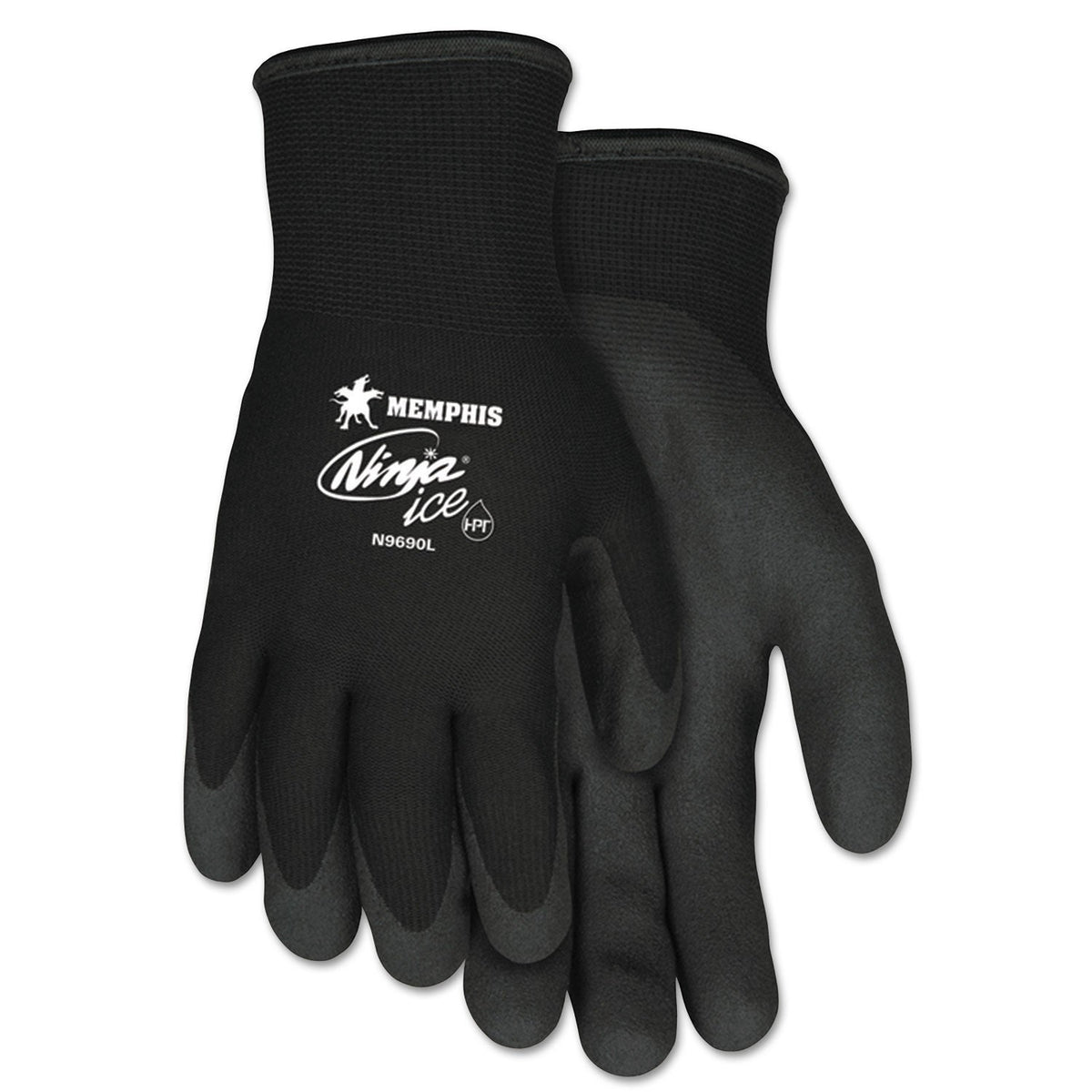 MCR Ninja Ice Gloves, Black, Large