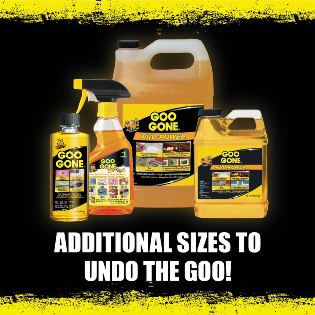 Goo Gone Pro-Power Cleaner, Citrus Scent, 1 gal Bottle, 4/Carton
