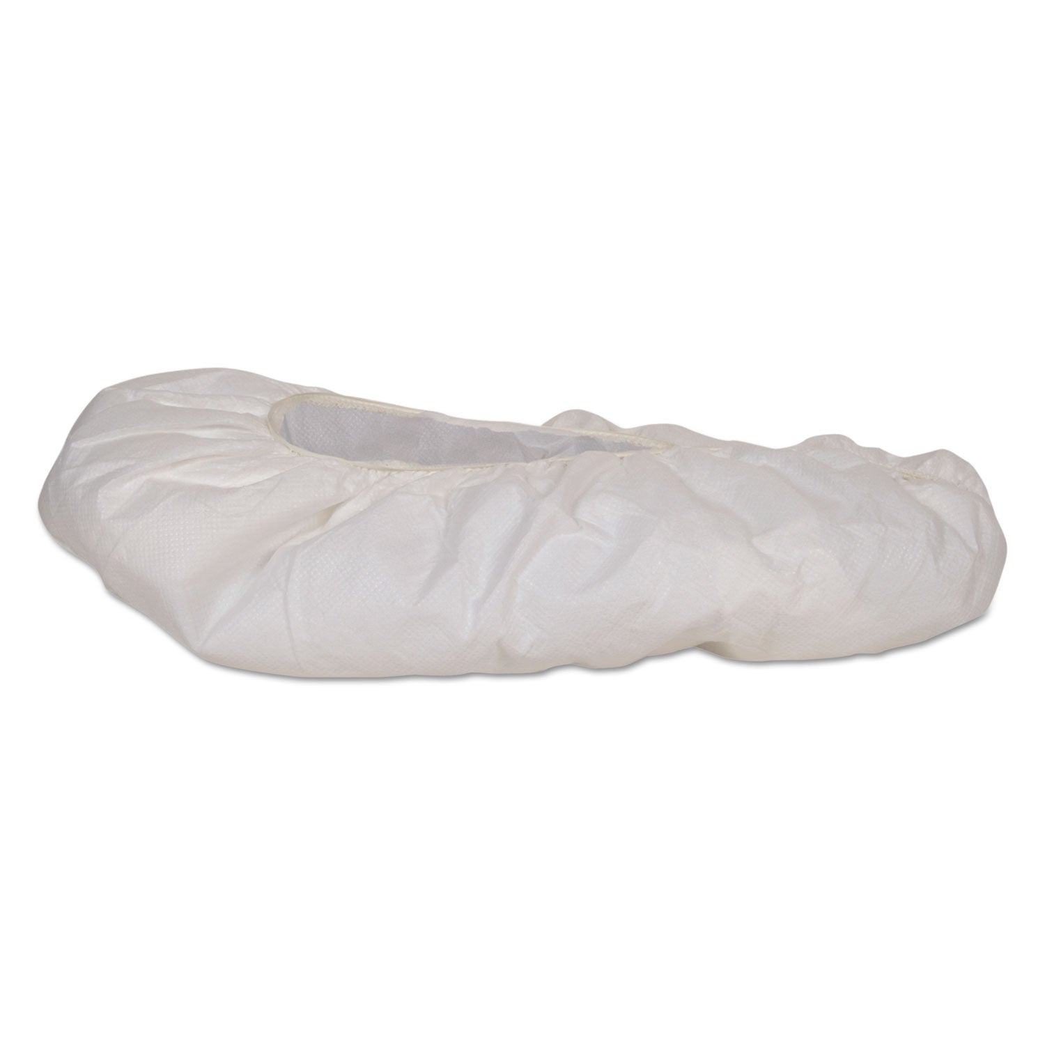 KleenGuard A40 Shoe Covers, One Size Fits All, White, 400/Carton