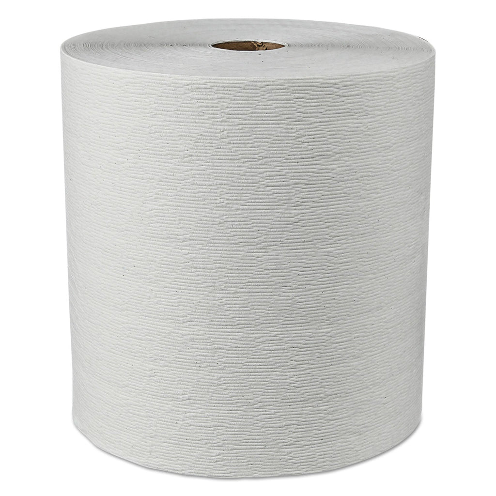 Kleenex Hard Roll Paper Towels with Premium Absorbency Pockets, 8" x 600 ft, 1.5" Core, White, 6 Rolls/Carton