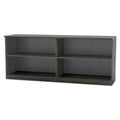 Safco Medina Series Low Wall Cabinet with Doors, 72w x 20d x 29 1/2h, Gray Steel, Box1
