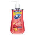 Dial Antibacterial Liquid Soap, Pomegranate and Tangerine, 7.5 oz Pump Bottle, 12/Carton