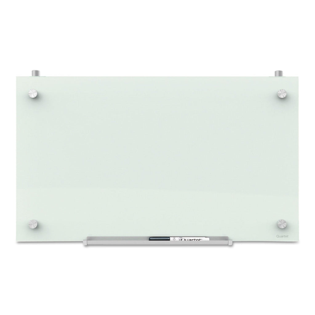 Quartet Infinity Magnetic Glass Dry Erase Cubicle Board, 18 x 30, White