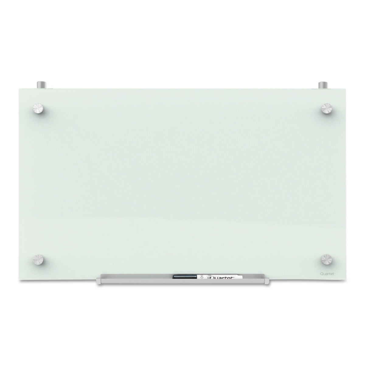 Quartet Infinity Magnetic Glass Dry Erase Cubicle Board, 18 x 30, White