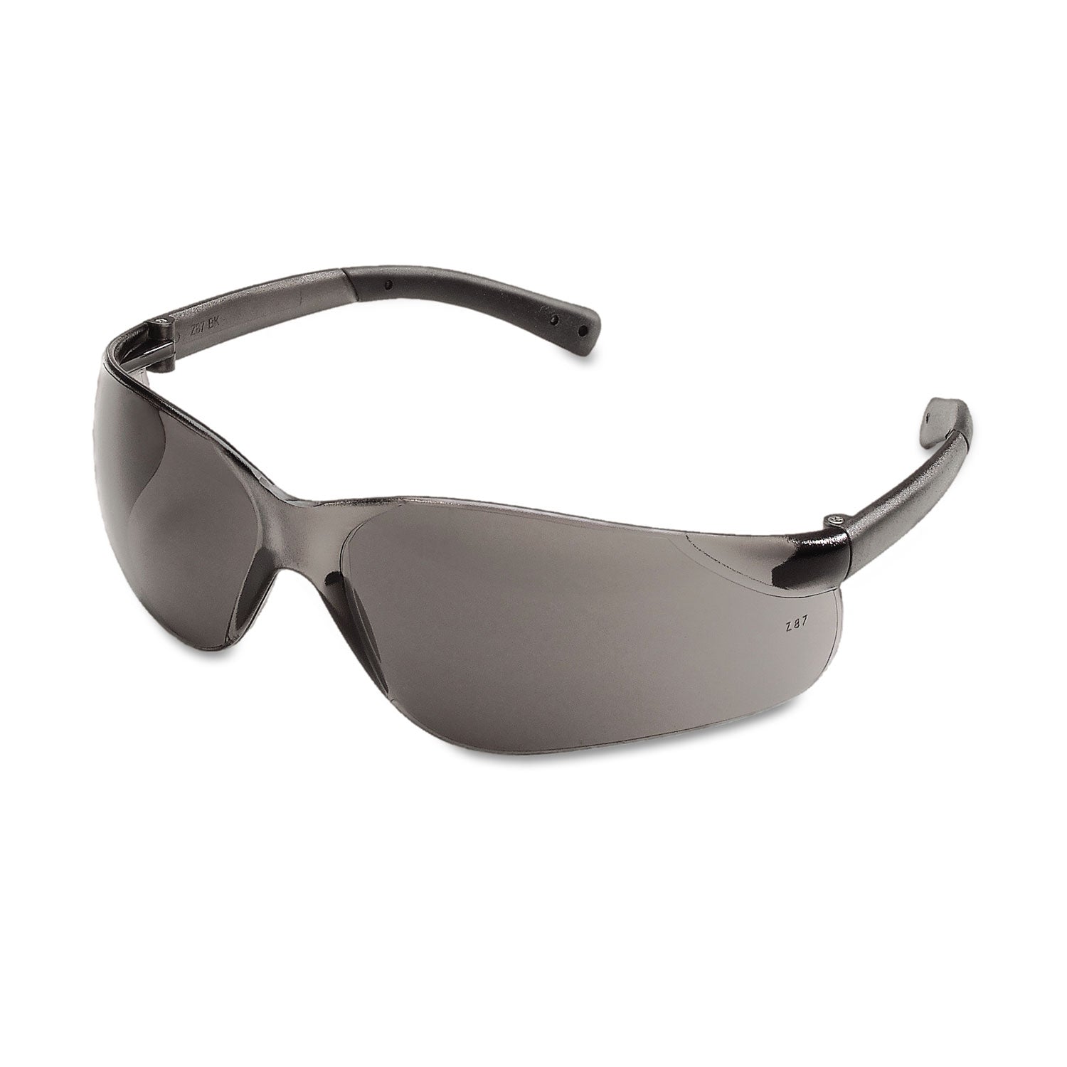MCR BearKat Safety Glasses, Wraparound, Gray Lens, 12/Box