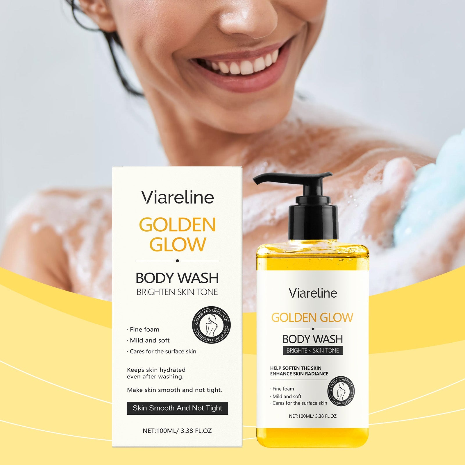 Moisturizing Body Wash Clean, Gentle, Refreshing And Comfortable Smooth Moisturizing And Nourishing Skin