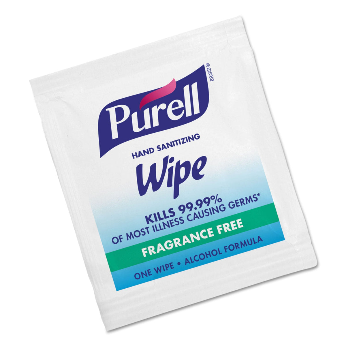 PURELL Sanitizing Hand Wipes, Individually Wrapped, 5 x 7, 1,000/Carton