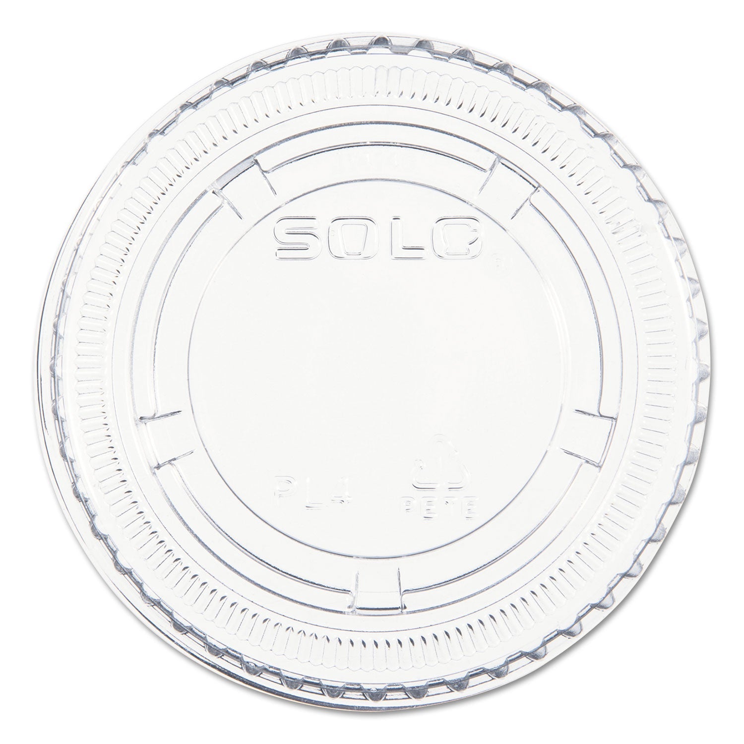 Dart Portion/Souffle Cup Lids, Fits 3.25 oz to 9 oz Cups, Clear, 125/Pack, 20 Packs/Carton