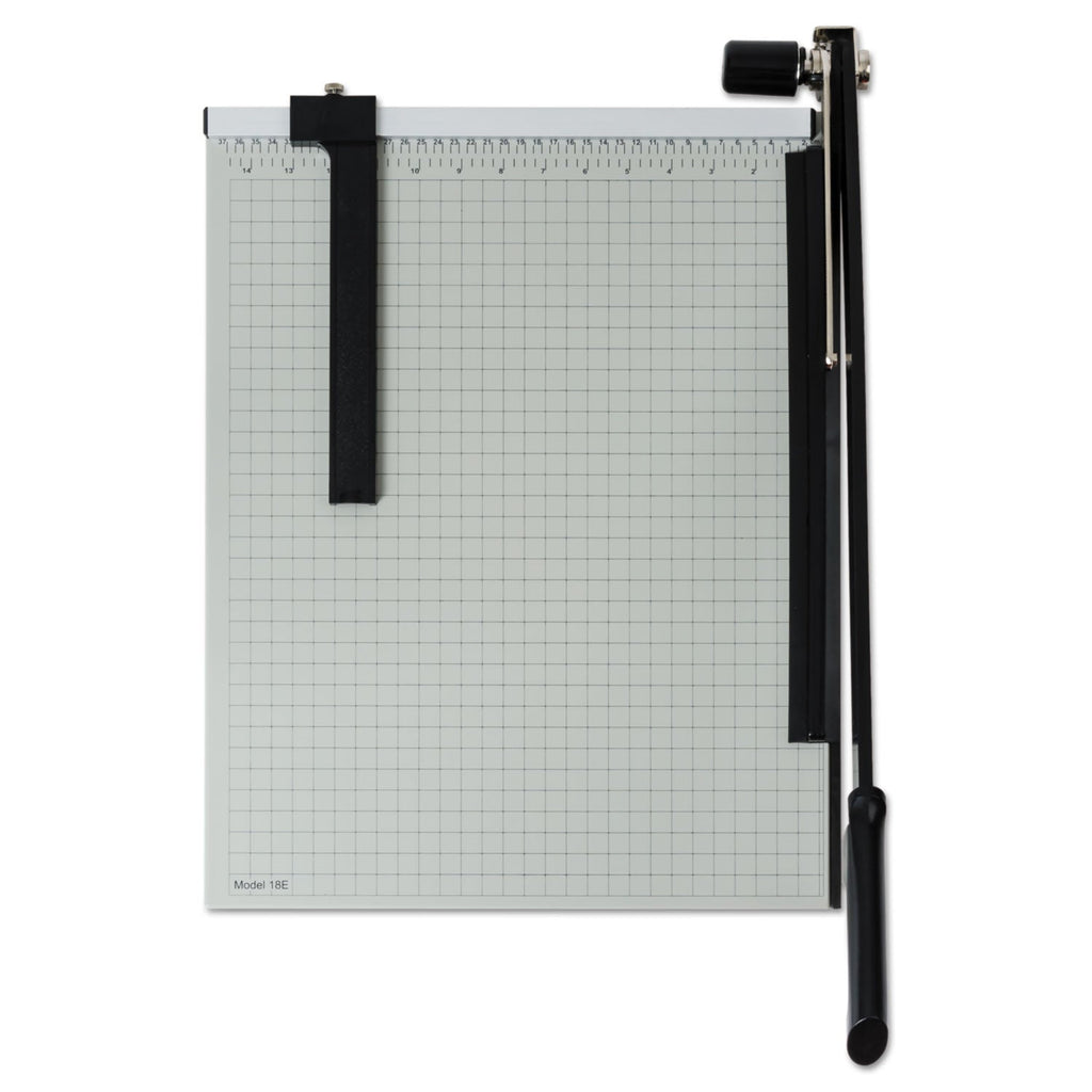 Dahle Vantage Guillotine Paper Trimmer/Cutter, 15 Sheets, 18" Cut Length, Metal Base, 15.5 x 18.75