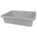 Rubbermaid Bus/Utility Tote, 20" x 15" x 5", Gray