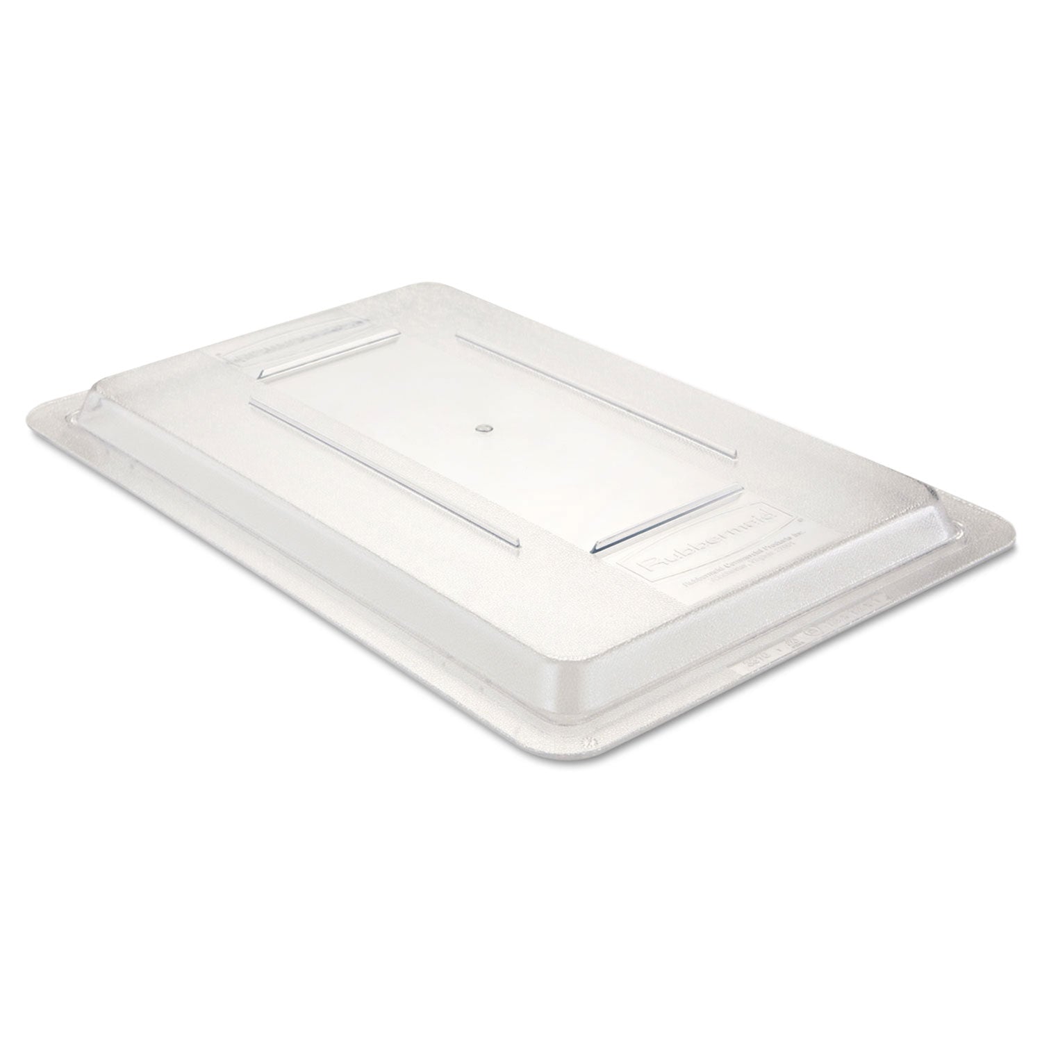 Rubbermaid Food/Tote Box Lids, 12 x 18, Clear, Plastic