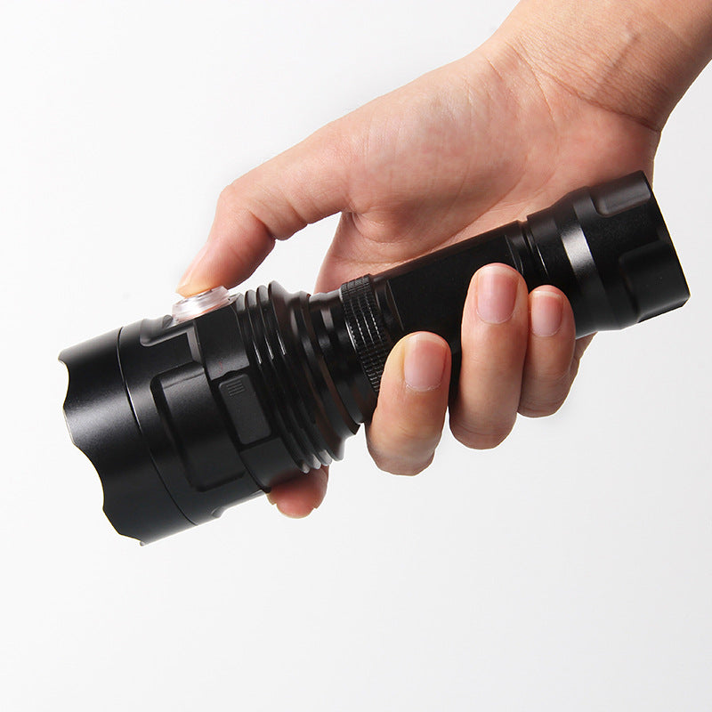 XHP90 Powerful LED Flashlight XHP50 Tactical Torch