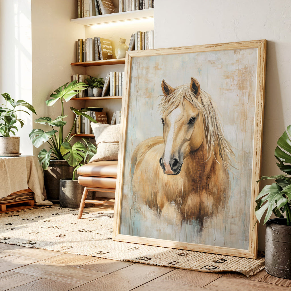 Palomino Gaze: Golden Spirit
