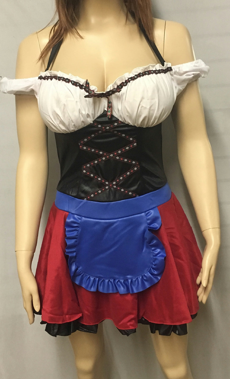 Alpenhof German Beer Maiden Fraulein Girl Women's Adult Costume Size M/L