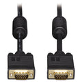 Tripp Lite VGA Coaxial High-Resolution Monitor Cable with RGB Coaxial, 50 ft, Black