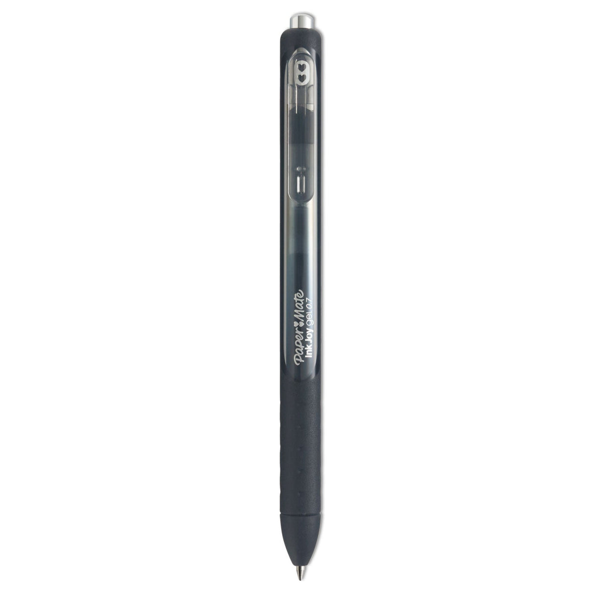 Paper Mate InkJoy Gel Pen, Retractable, Medium 0.7 mm, Black Ink, Black Barrel, 36/Pack