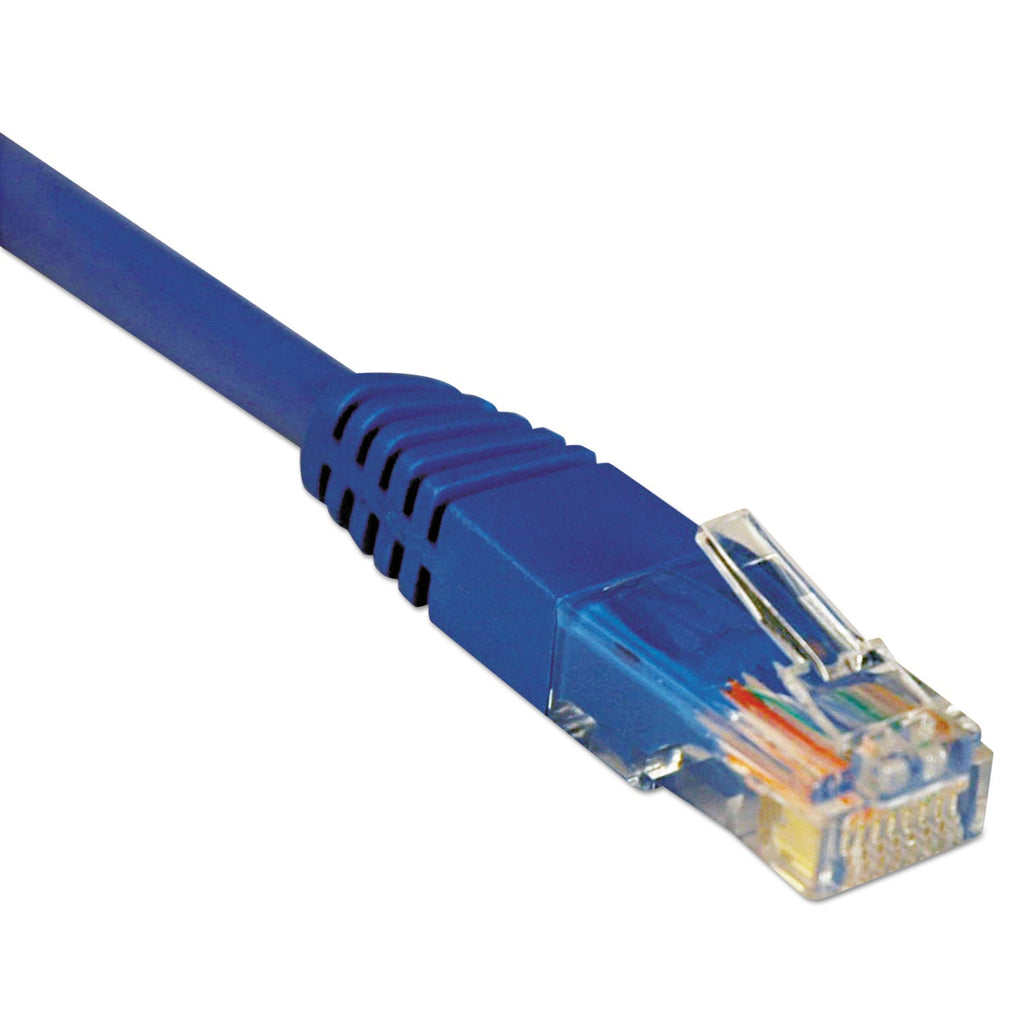 Tripp Lite CAT5e 350 MHz Molded Patch Cable, 25 ft, Blue