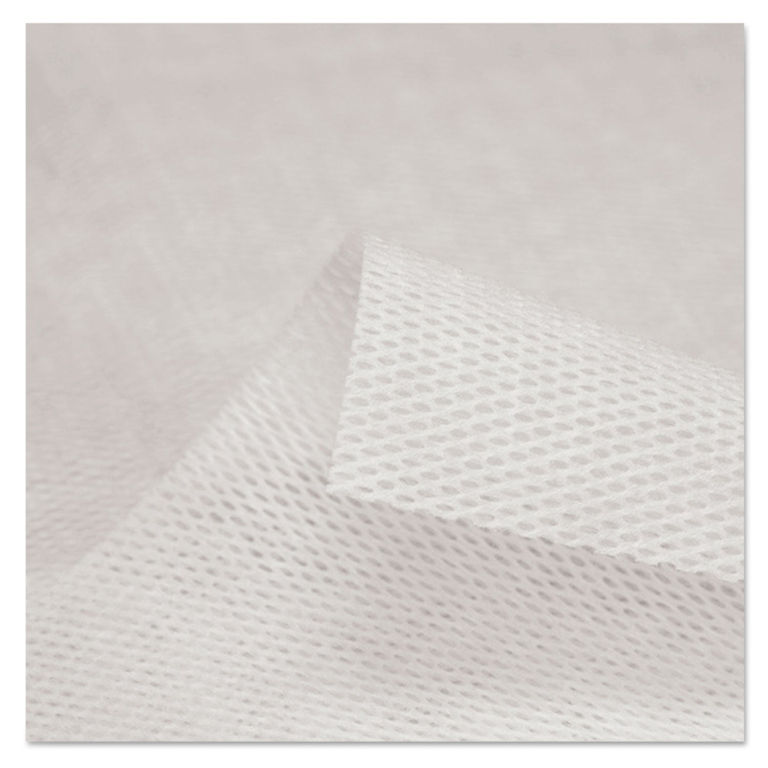 Chix Masslinn Shop Towels, 12 x 17, White, 100/Pack, 12 Packs/Carton