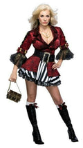 Secret Wishes Treasure Chest Victorian Pirate Girl Adult Costume Sz XS 0-2
