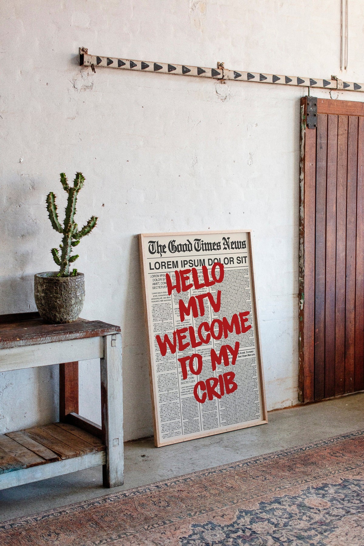 Hello MTV, Welcome Print