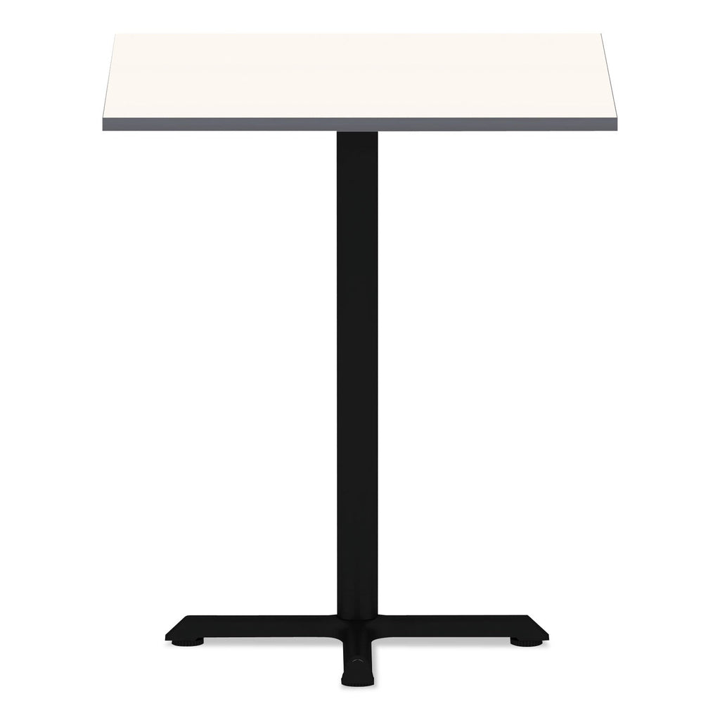 Alera Hospitality Series Single-Column Bases, 27.5" Diameter x 40.38"h, 300 lb Cap, Steel, Black