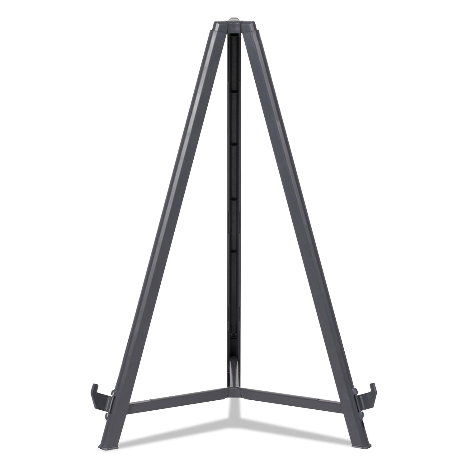 MasterVision Quantum Heavy Duty Display Easel, 35.62" to 61.22" High, Plastic, Black