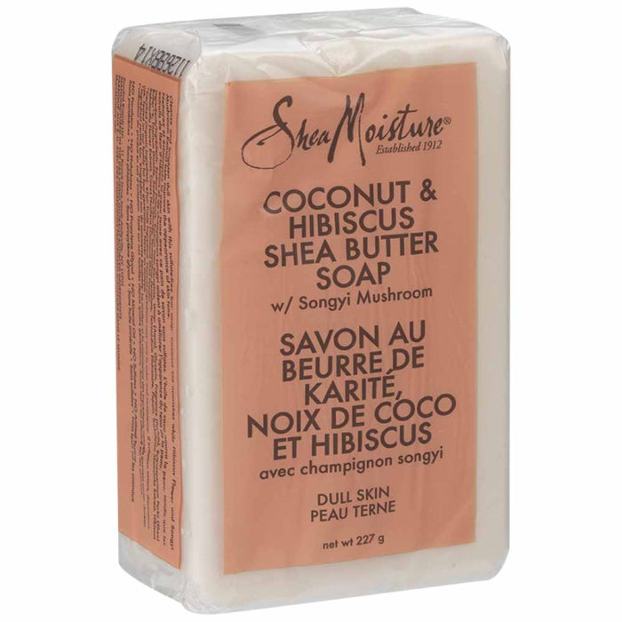 SheaMoisture Soap 8 Ounce Bar Coconut Hibiscus Butter 235ml