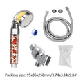 Fragrance Anion Shower Nozzle Set Adjustable Quick Connection Removable Sprinkler Basin Bathing Tub Fountain Home