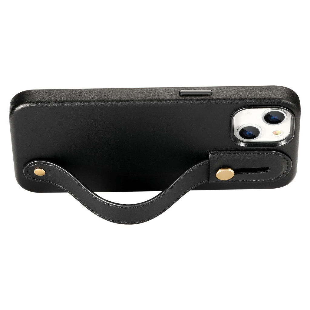 iPhone 15 Plus Leather FingerGrip Case with MagSafe | Indy Series