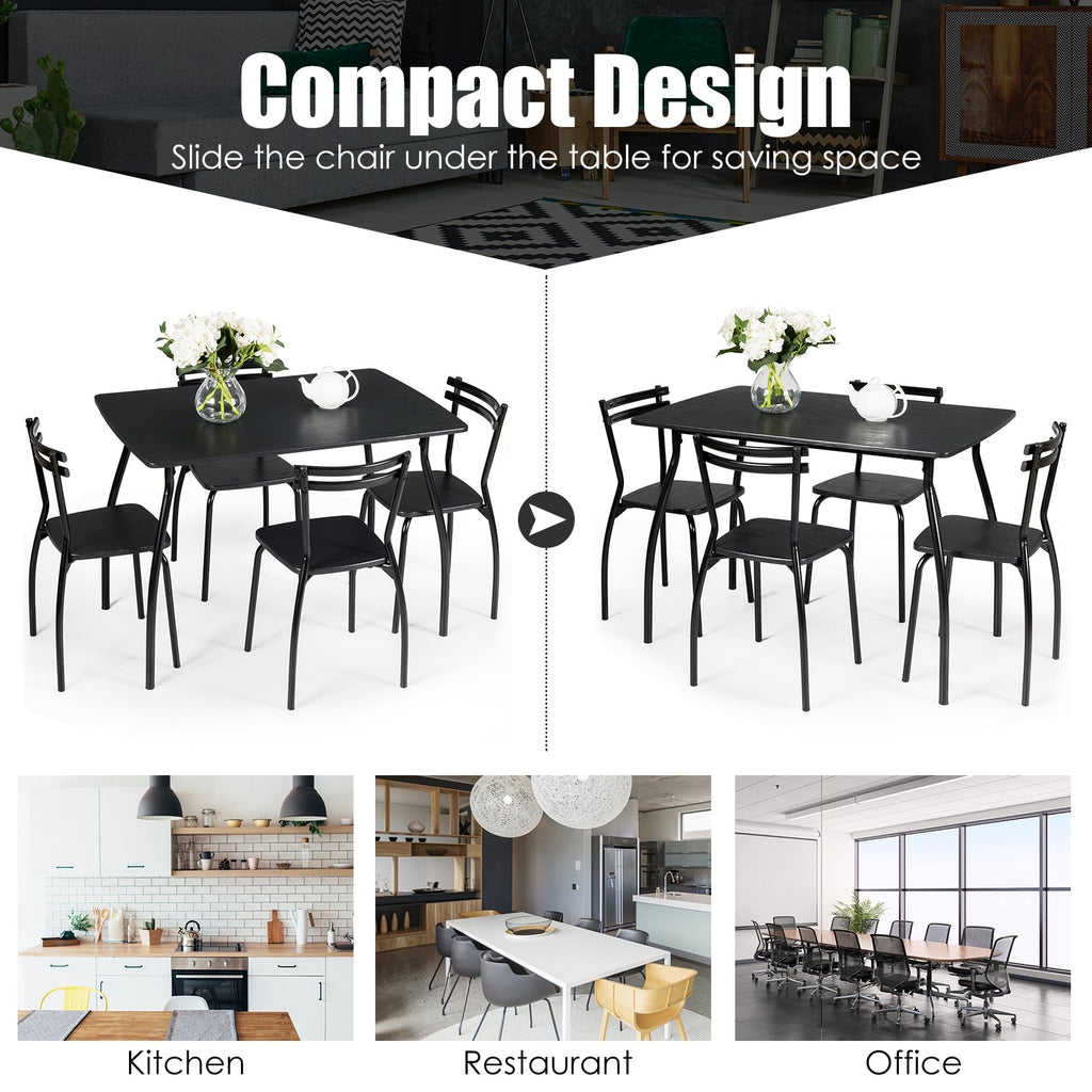 Outdoor Garden Acacia Wood Patio Dining Chairs for Porch