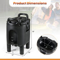 2.6 Gal Insulated Beverage Dispensers Set of 4 with Handles
